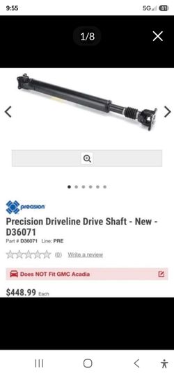 New Jeep Driveshaft 2006 2007 (D36071)