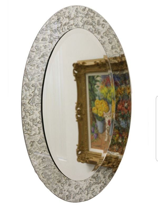 Spancraft Antiqued Oval Mirror For In Cedar Grove Nj Offerup