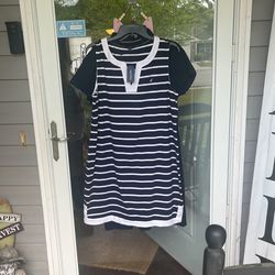 new nautical sport dress sz large and ex large 
