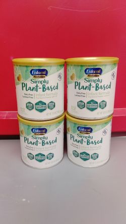 Enfamil Simply Plant Based Infant Formula Soy Sensitive 12.9 oz Cans Lot of 4