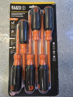 Klein Tools 6-Piece Insulated Screwdriver Set 1000V