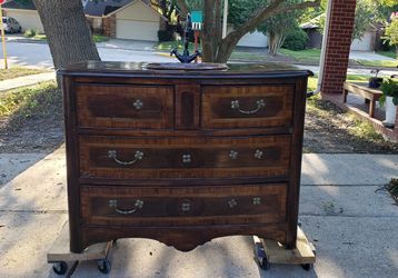 Antique dresser sink