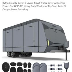 RV Travel Trailer Cover