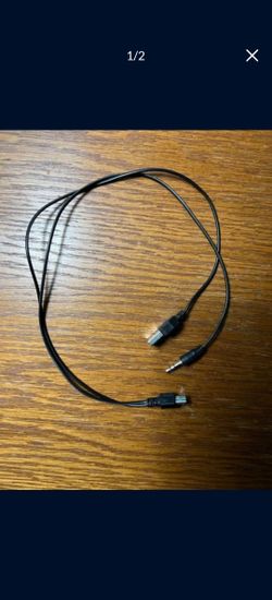 USB And 3.5mm To USB mini B Cable