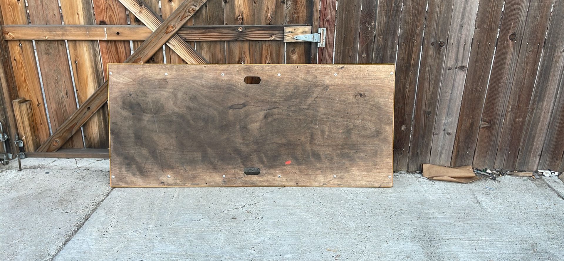 Scaffold Steel Framed Wood Deck