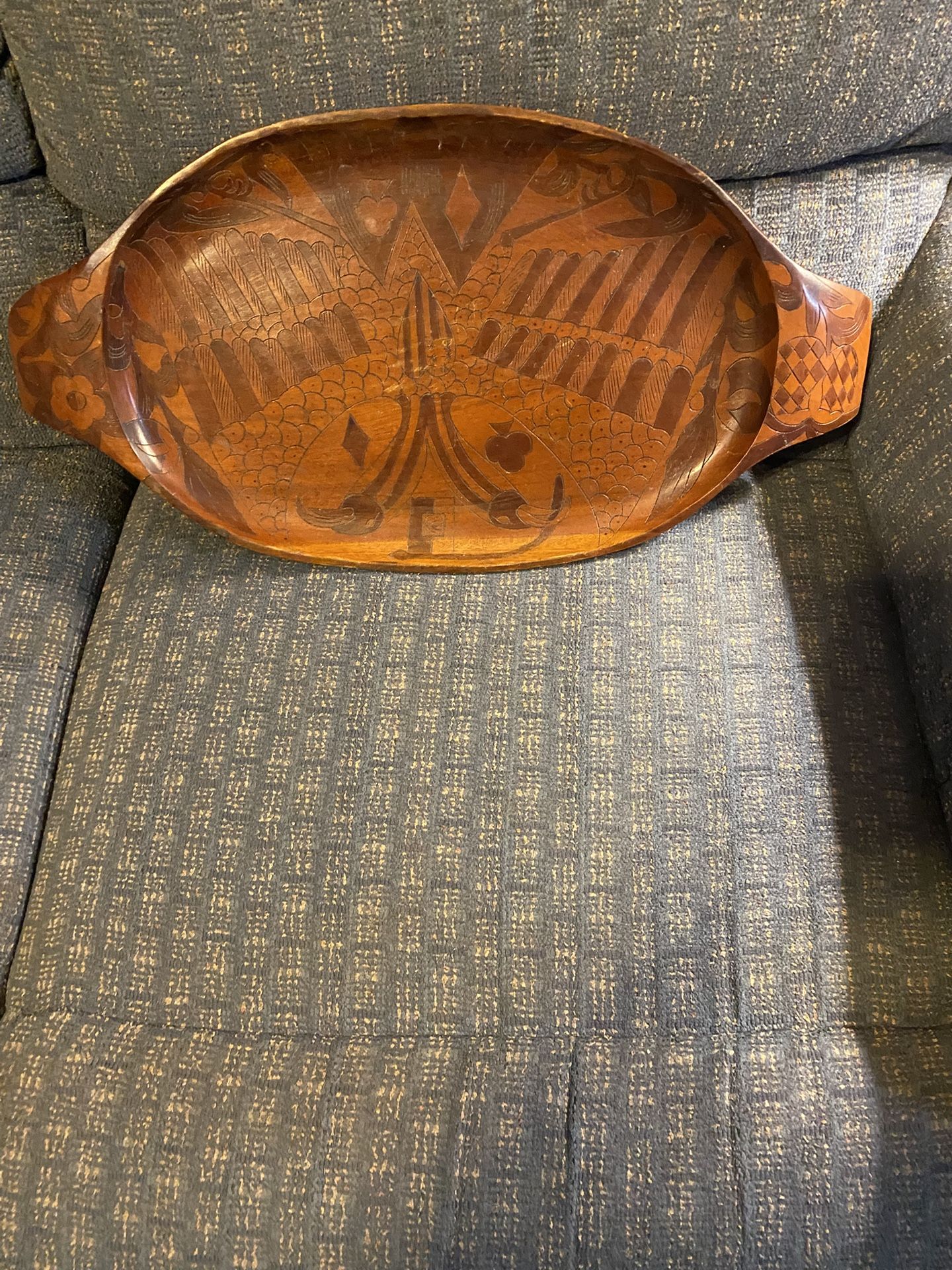 Hand Carved Platter