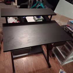 Small Black Desk