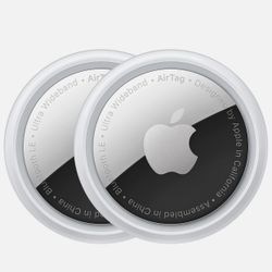2 NWT Apple AirTag for iPhone iPad- For Pets, Luggage, Kids, Anti Theft etc