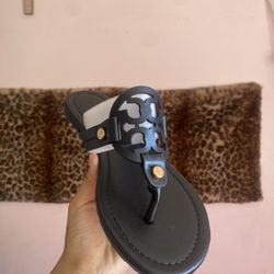 Tory burch mayte black sandal