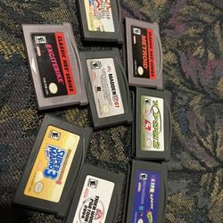 gameboy advance game lot gba