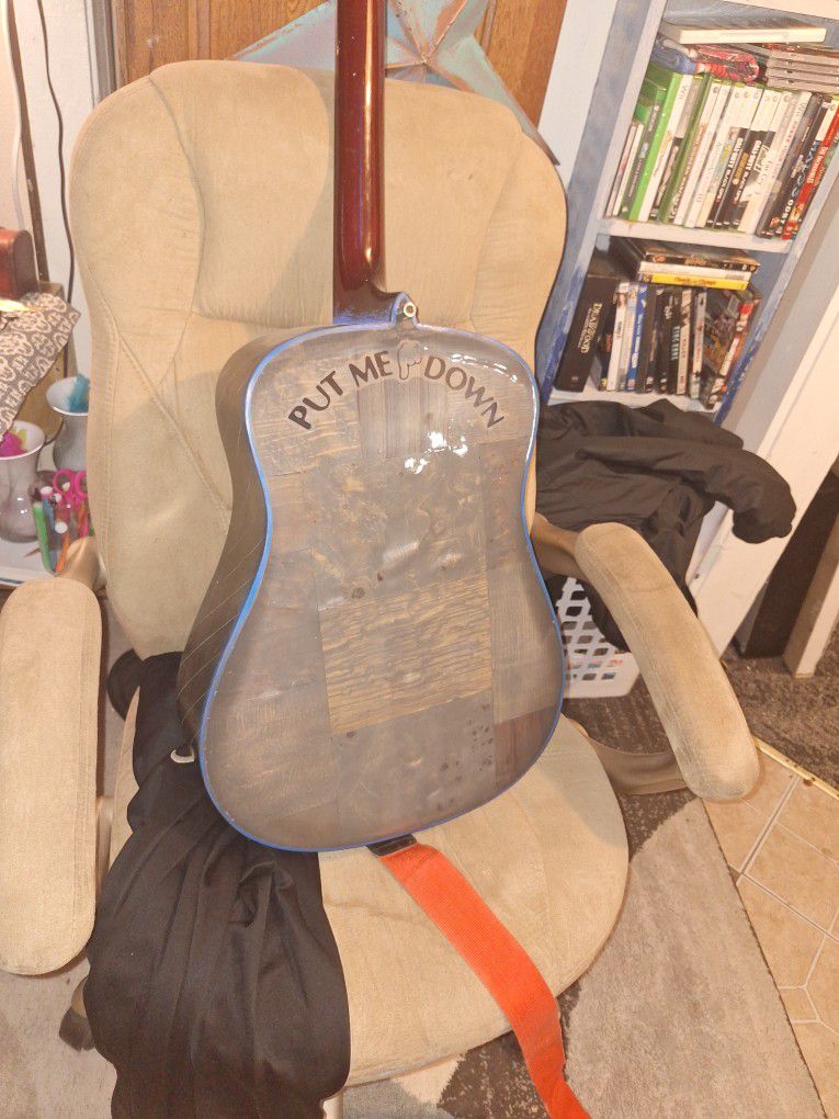 Custom Washburn Six String Guitar 