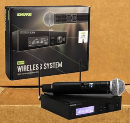 Shure SLX-D Transmitter SM58 Digital Wireless Microphone SLX Series 🚨 Payment Options Available 🚨 No Credit Needed 🚨