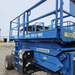 All Terrain Scissor List 43’ Reach 