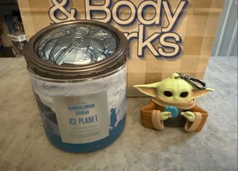 Star Wars Mandalorian & Grogu Ice Planet Candle & Pocketbac Bath & Body Works