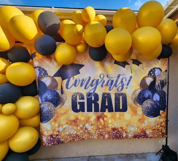 7x5 ft Graduation Backdrop/Banner