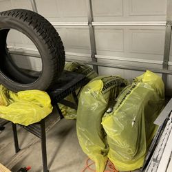 Studded Winter Tires (Lightly used)