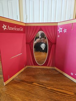 American Girl Doll Cardboard Backdrop Playset