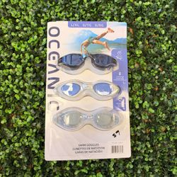 Oceanic Swim Goggles 3-Pack L/XL