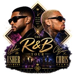 USHER AND CHRIS BROWN T SHIRTS