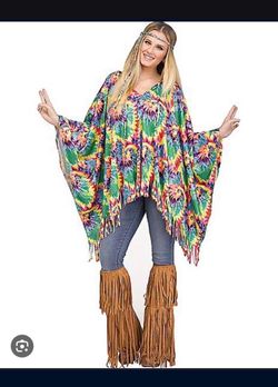 Hippie Poncho Set