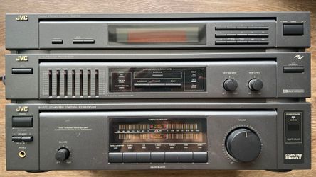JVC RX-R77BK Computer Controller Stereo Receiver 