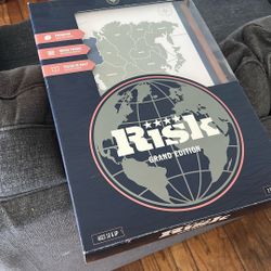 Risk Grand Edition Wooden New In Box