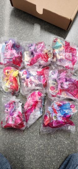 My Little Pony McDonald's Kid's Meal Toys Entire Set