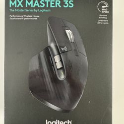 New Logitech MX Master 3S Wireless Mouse