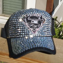 Raiders bling hat