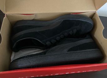Puma Classic Eco Suede Triple Black 356328 01 Men's 9.5