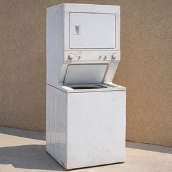 Stackable washer and dryer barely used