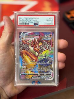 Psa 10 Blaziken vmax