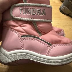 Toddler Size 6 Pink Snow Boots
