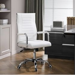 High-Back Office Desk Chair Executive Task Chair Management Chair PU Leather Chair Height Adjustable with Ergonomic Backrests for Conference and Home,