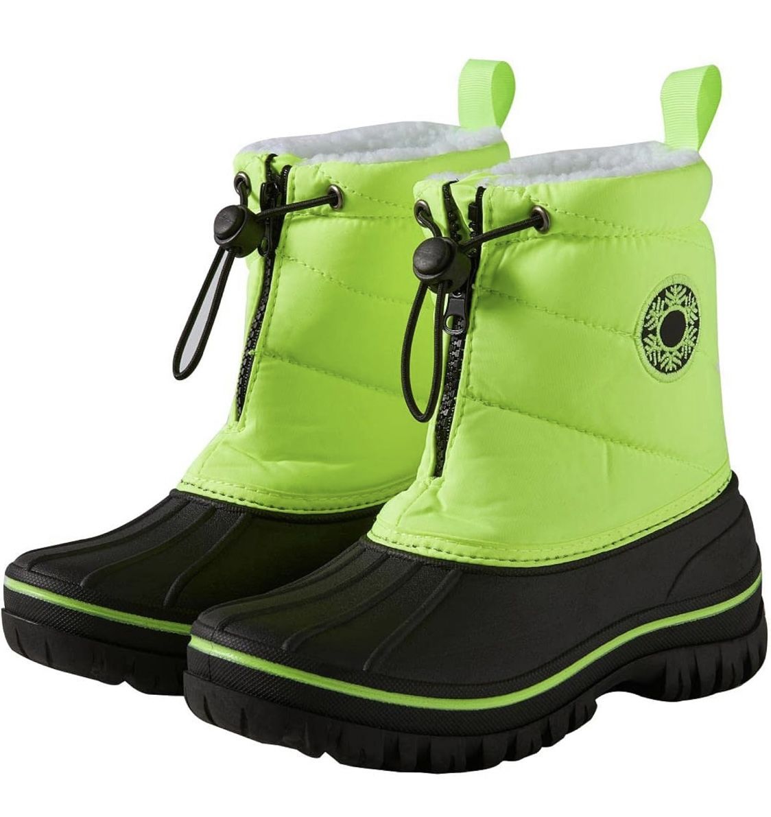 Boys Girls Snow Boots Kids Winter Outdoor Waterproof Slip Resistant Boots Cold Weather Shoes Hiking Non-Slip (Toddler/Little Kid/Big Kid) Size:10