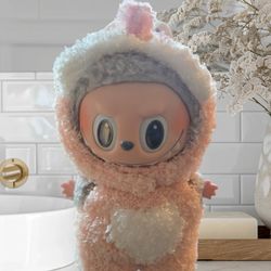 Pink Dinosaur Outfit For Labubu Macaron Ver 1 