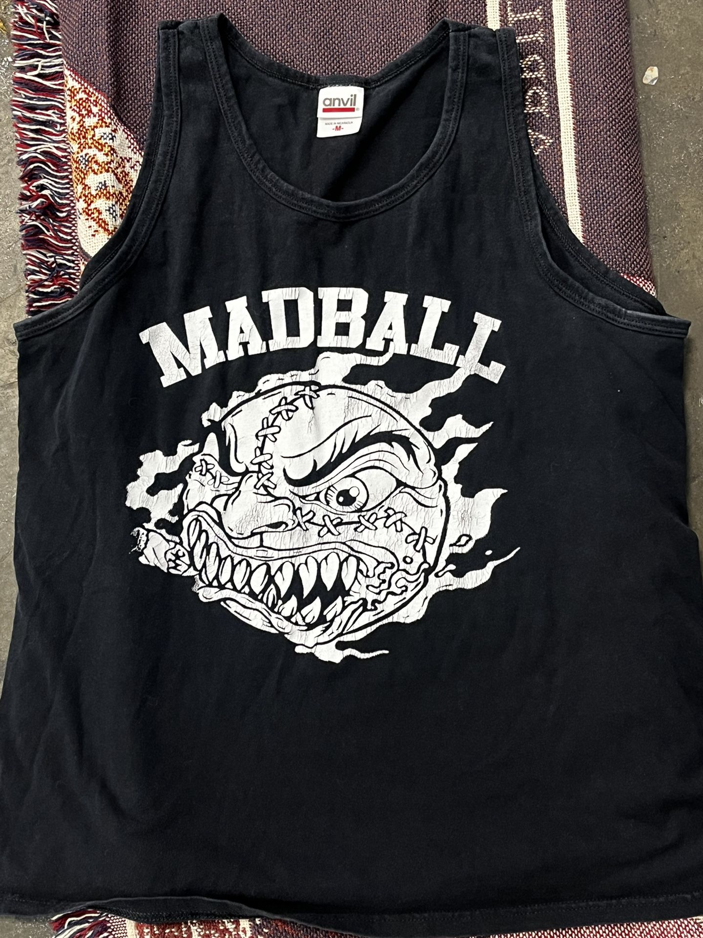 MADBALL NYC Hardcore Tanktop Medium Anvil Tag
