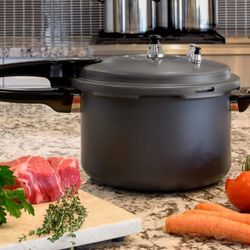 Barton 7.4Qt Pressure Canner w/Release Valve Canning Instant Fast Stove Top Pressure Cooker Pot Used for Pressure Food or Steaming, 7.4 Quart

