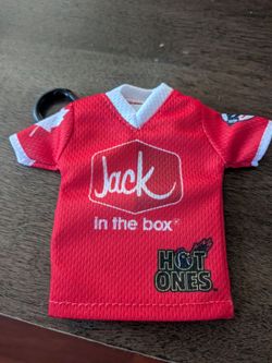 Jack n a box Canada  jersey keychain