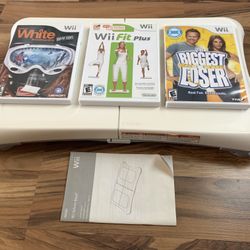 Wii Balance Board with Three Games