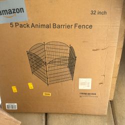 New 5 Pack Animal Barrier Fence Garden