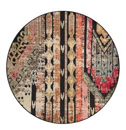 Round Indoor/Outdoor Rug