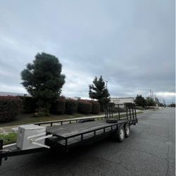2012 Carson Drive Over Fender Trailer 