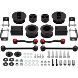 KSP 2.5in Lift Kits for Jeep Wrangler JL 2018-2023, 2.5" Front Leveling Kit and Rear Lift Kit Fit JL 18-23 Off-road Vehicle, Suspension Parts with Ste