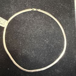 White Gold Herringbone 