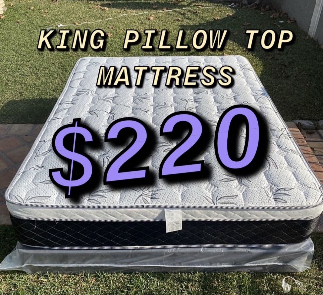 New King Mattress 