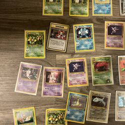 Pokemon Cards Vintage Modern
