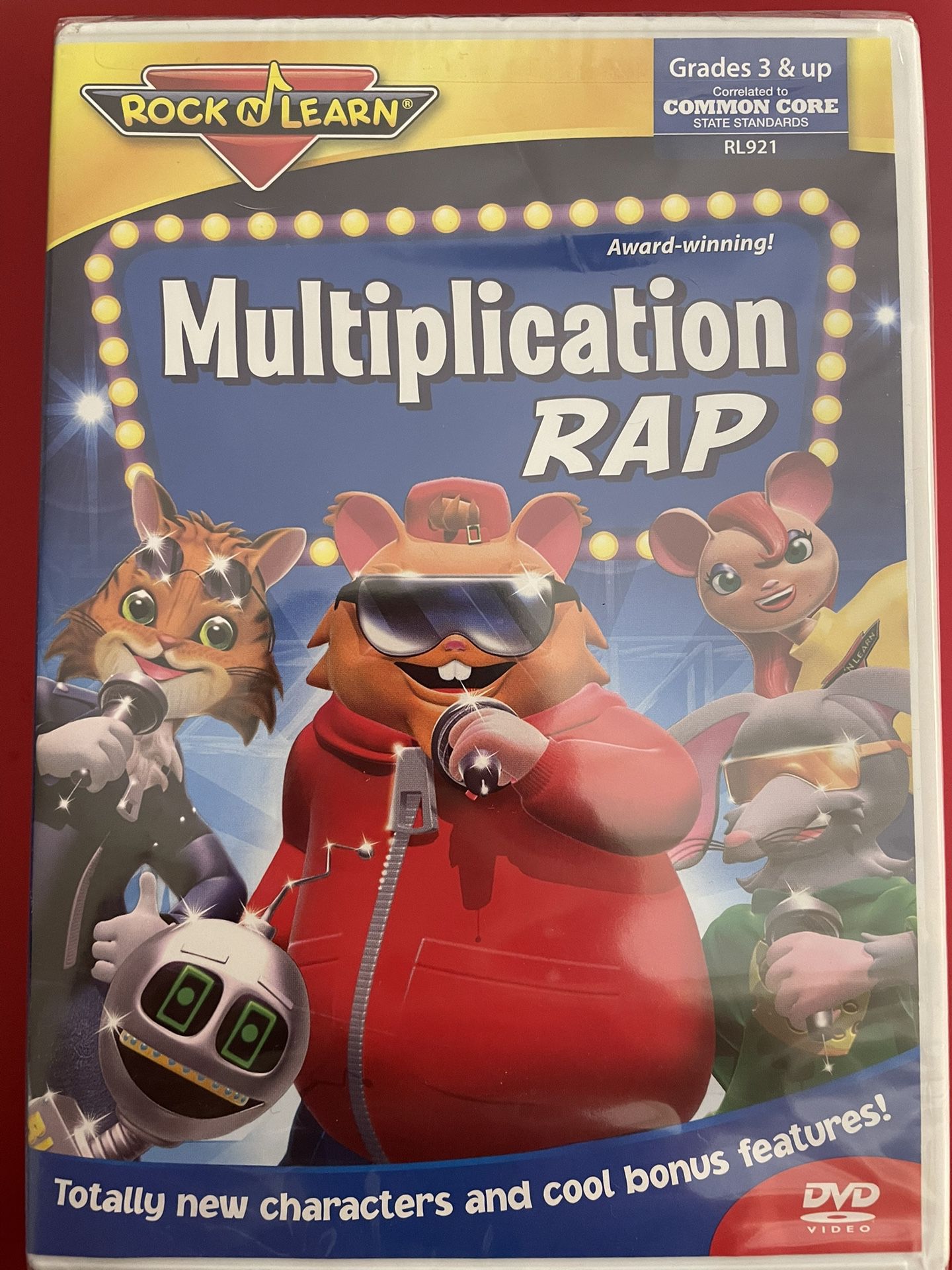 ROCK N LEARN: MULTIPLICATION RAP (DVD) NEW