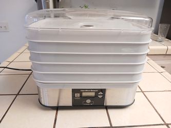 Hamilton Beach Digital Food Dehydrator 5 Tray
