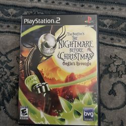 Cib The Nightmare Before Christmas Ps2 Game